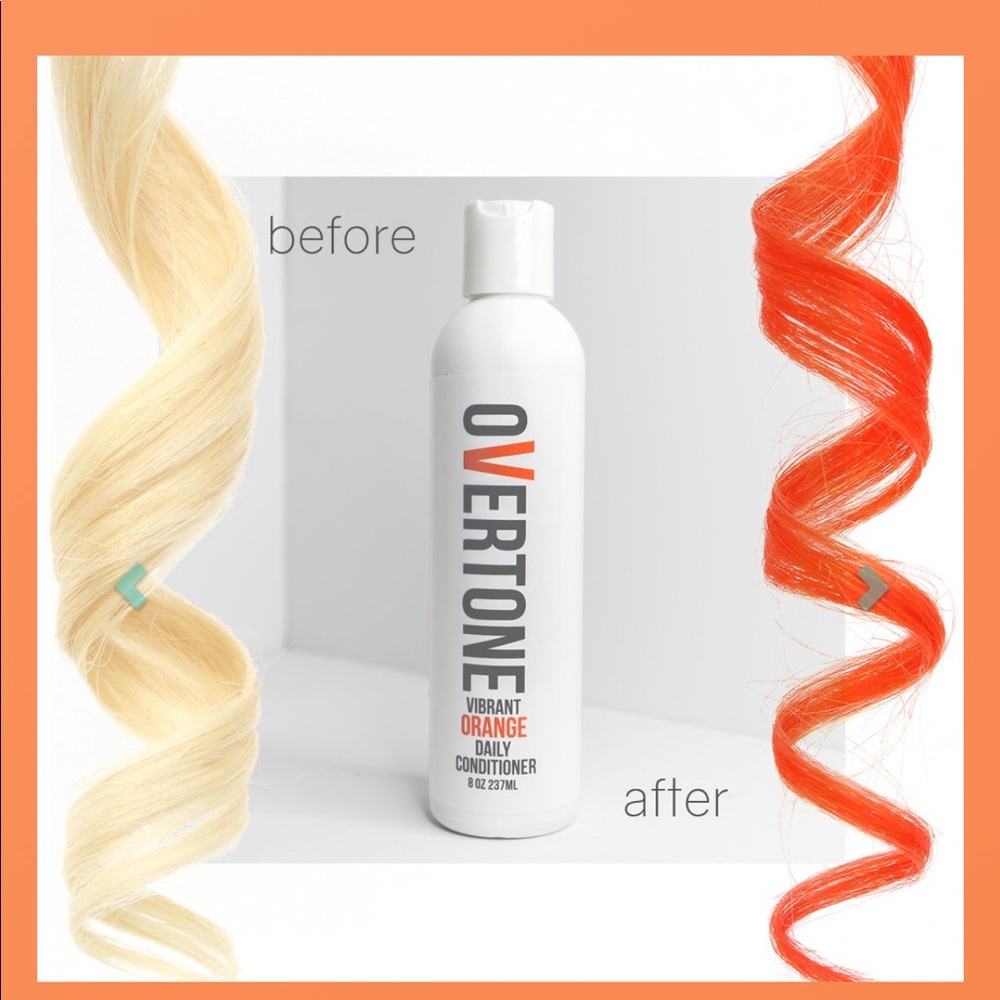 Overtone vibrant orange brand new bottles - Picture 2 of 4
